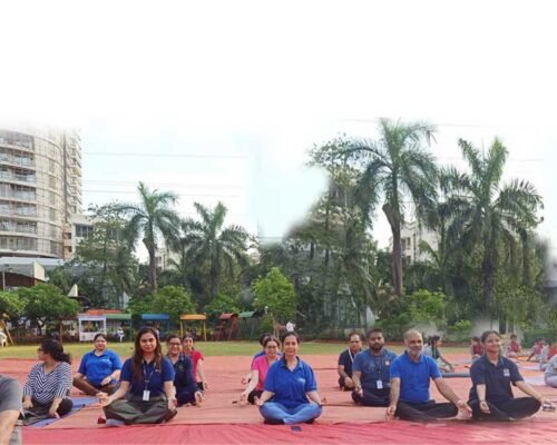Aditya School of Business Management Sports Yoga